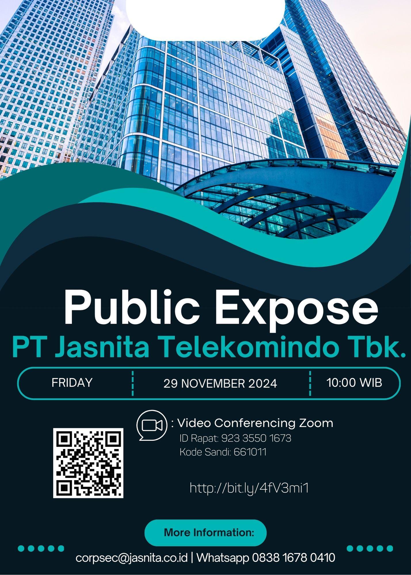 Public Expose JAST Invitation